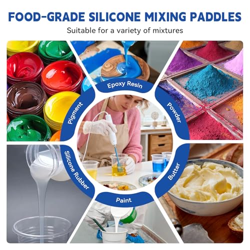 Silicone Resin Mixer Paddles