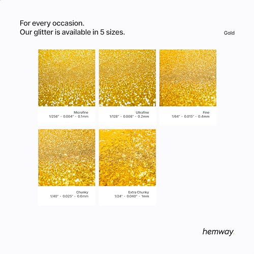 Gold Glitter Grout Additive 100g Metallic Flakes (3.52 Ounce)