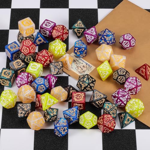 Polyhedral Dice Set (49 Count)