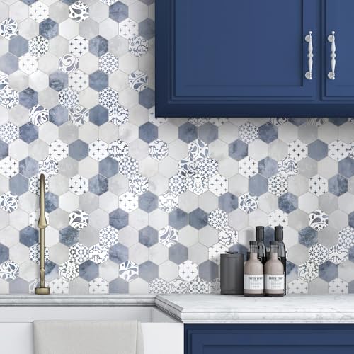 10 Sheet Peel and Stick Backsplash (9 Sq Ft)