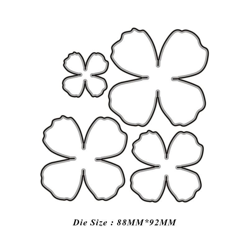 Flowers Cutting Die for Scrapbooking