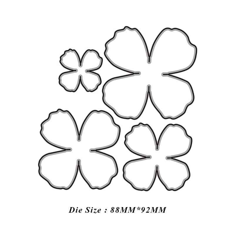 Flowers Cutting Die for Scrapbooking