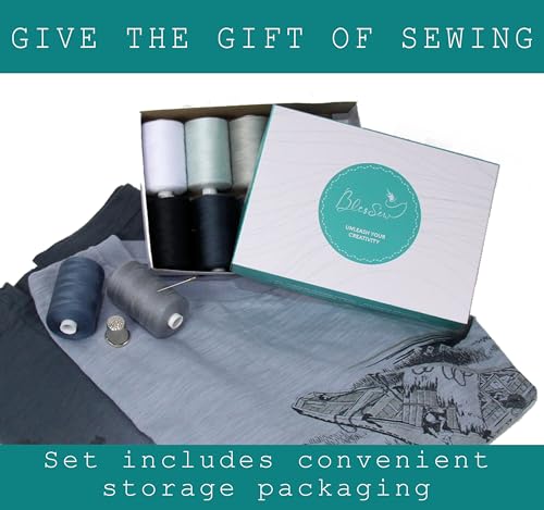 Gray Sewing Threads (30000 Foot)