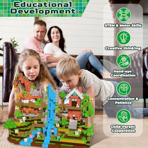 300PCS Magnetic Blocks