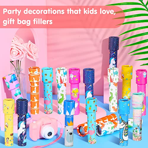 20 Pcs Classic Kaleidoscopes Educational Toys for Party Favors Fun Kaleidoscope Toy for Stock Stuffers Bag Fillers Birthday Party School Classroom Prizes (20 Count)