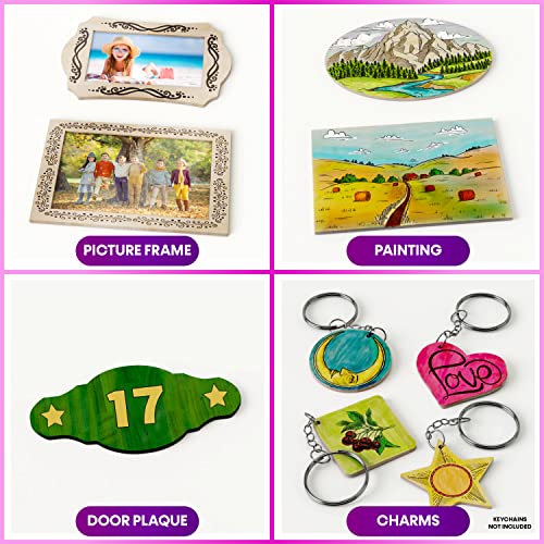 Beginners Wood Burning Kit for Kids (40 Count)