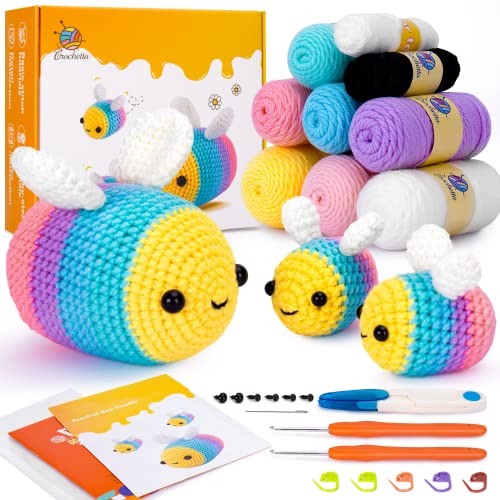 Crochet Kit for Beginners (3 Count)