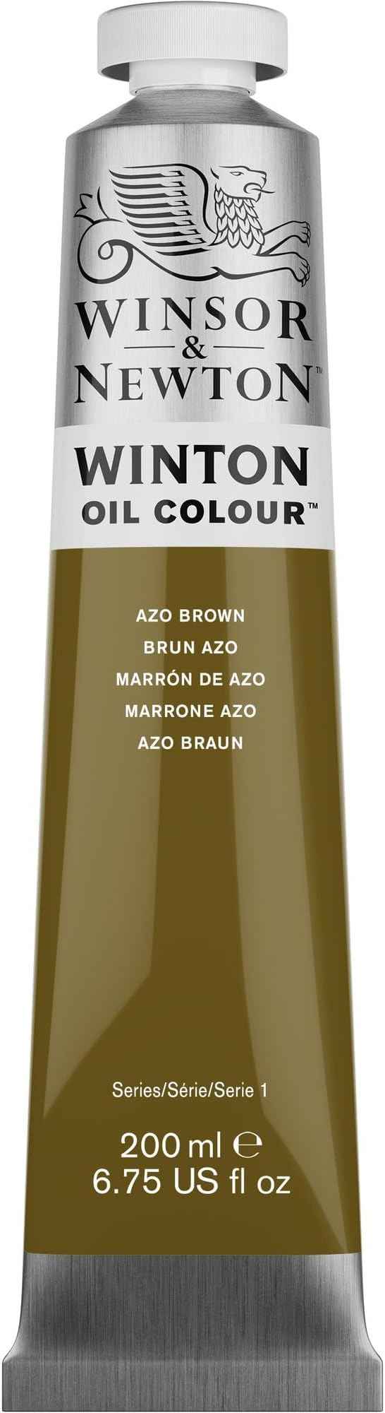 Winsor & Newton Winton Oil Color, 200ml (6.75-oz) Tube, Azo Brown