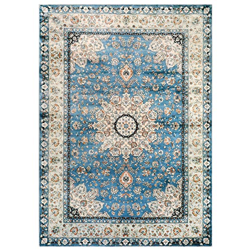 Felice Oriental Floral Medallion Area Rug