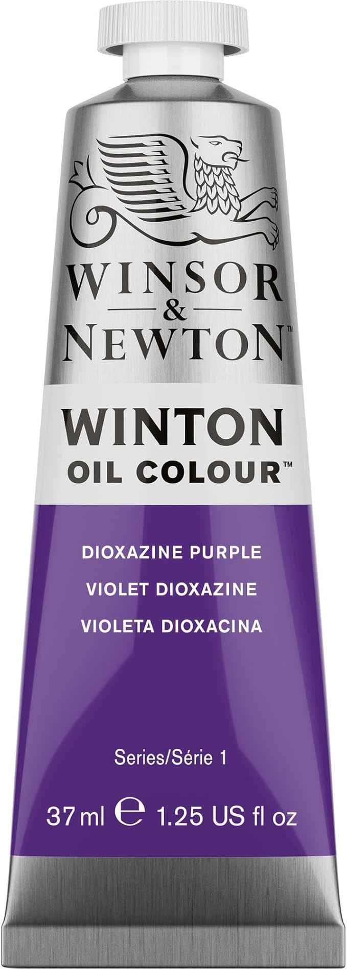 Winsor & Newton Winton Oil Color, 37ml (1.25-oz) Tube, Dioxazine Purple