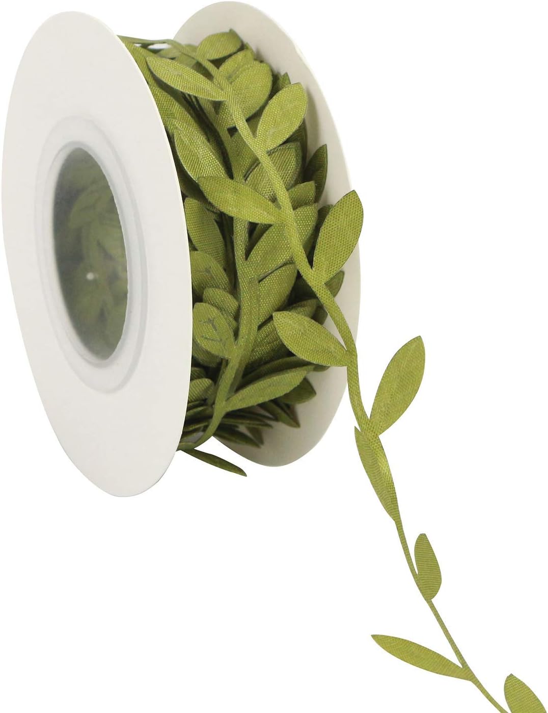 MEEDEE Leaf Trim - 1" x 20 Yards - Sage Green Ribbon for Leaf Wrapping Paper Sewing Craft Accessories Greenery Baby Shower Birthday Party Hemp Yarn Flowers Embellishments - Crafty Corner
