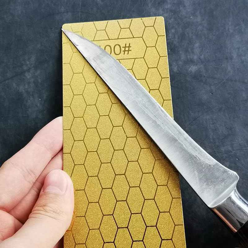 Golden diamond sharpening stone