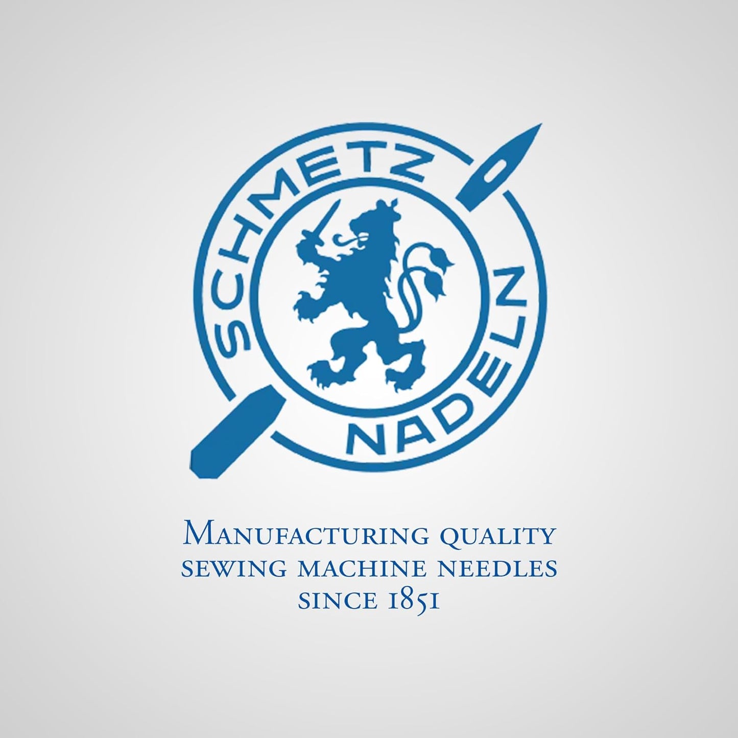 SCHMETZ Quilting Needles - Size 75/11, 5-Needle Cards, Box of 100 Needles