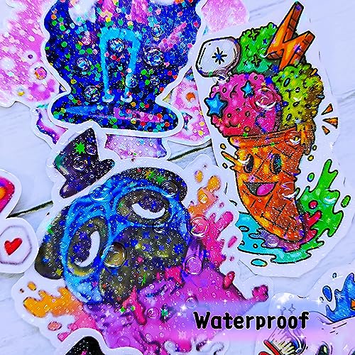 36 Sheets Holographic Sticker Paper Self (36 Count)