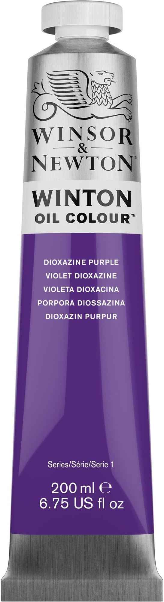 Winsor & Newton Winton Oil Color, 200ml (6.75-oz) Tube, Dioxazine Purple