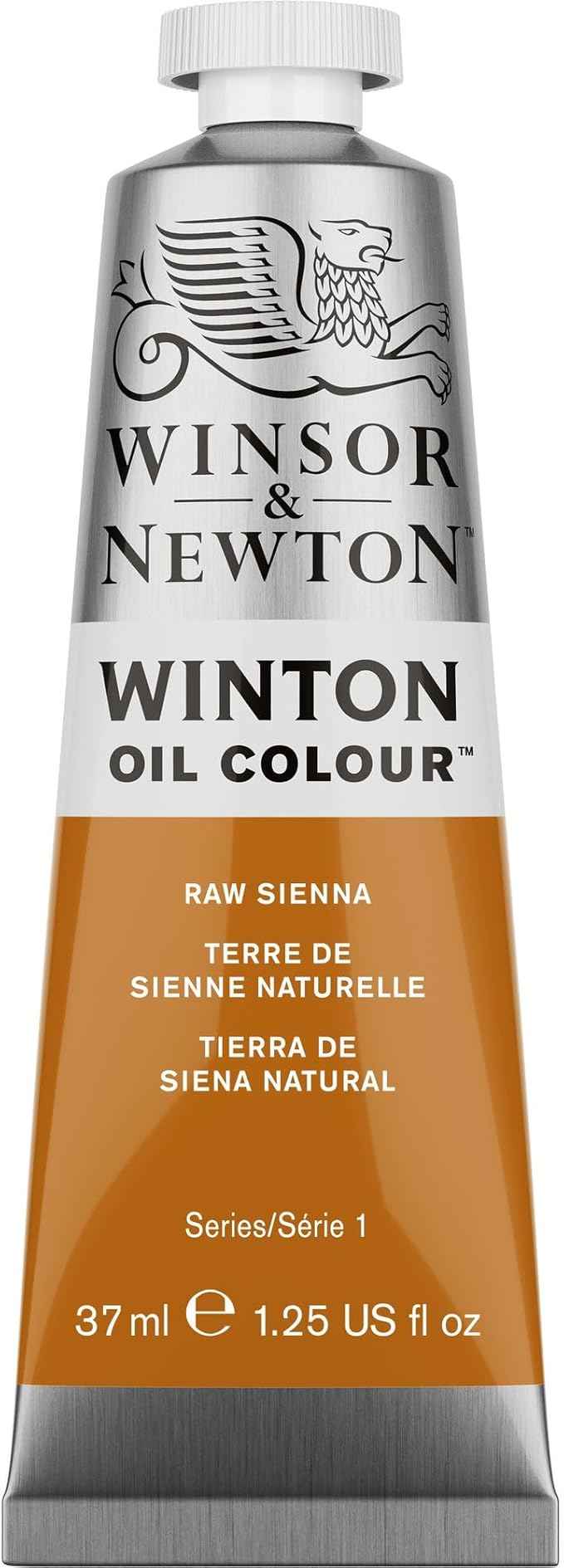 Winsor & Newton Winton Oil Colour Tube - Raw Sienna,1414552, 37 ml (Pack of 1)