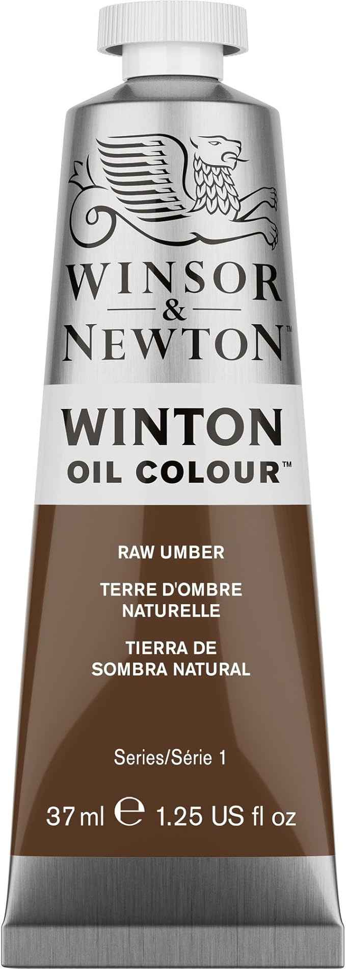 Winsor & Newton Winton Oil Color, 37ml (1.25-oz) Tube, Raw Umber