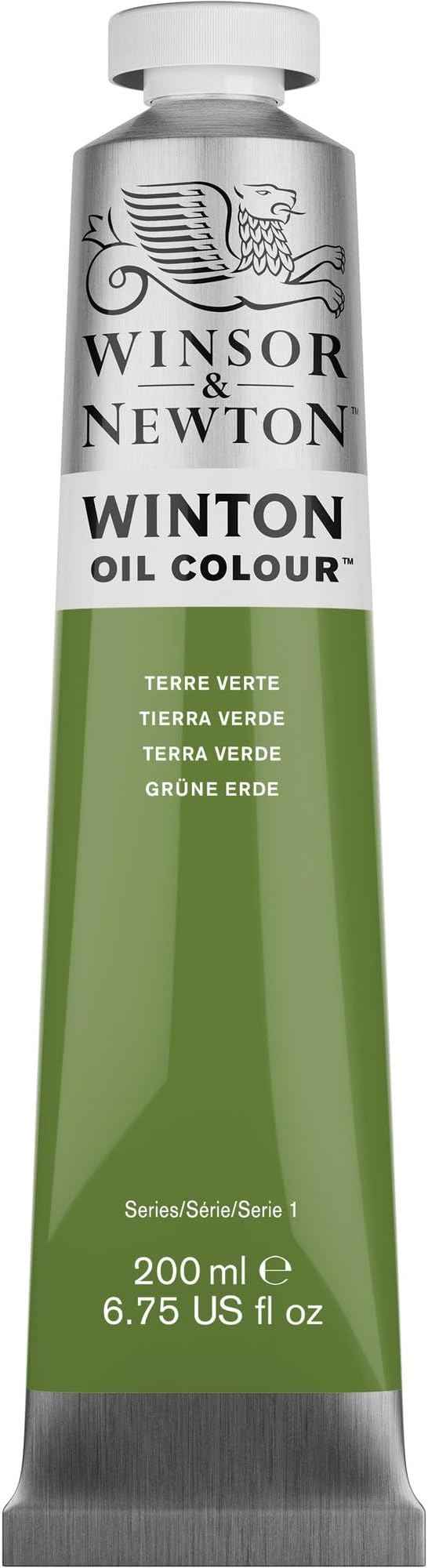Winsor & Newton Winton Oil Color, 200ml (6.75-oz) Tube, Terre Verte
