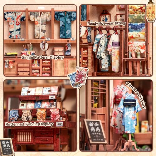 Japanese Book Nook Kit Miniature Store