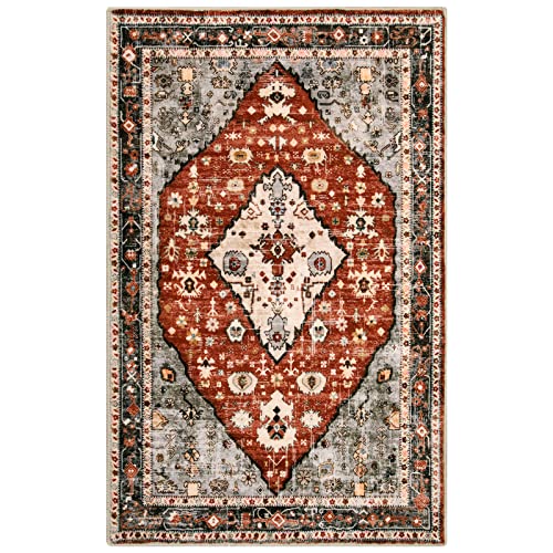 Felice Boho Tribal Area Rug