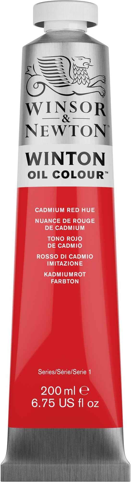Winsor & Newton Winton Oil Color, 200ml (6.75-oz) Tube, Cadmium Red Hue