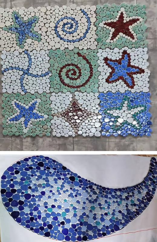 0.99 lb Mosaic Tiles for Crafts Bulk