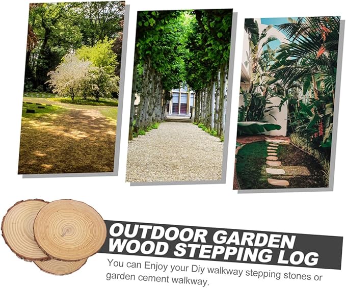 BESPORTBLE Garden Stepping Stone Kit Lawn Edging DIY Pathway Mother Day Decorative Stepping Stones