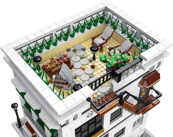General Jim's Modular City Building Set – Lobster Seafood Restaurant Edition - MOC City Alternative Brick Set