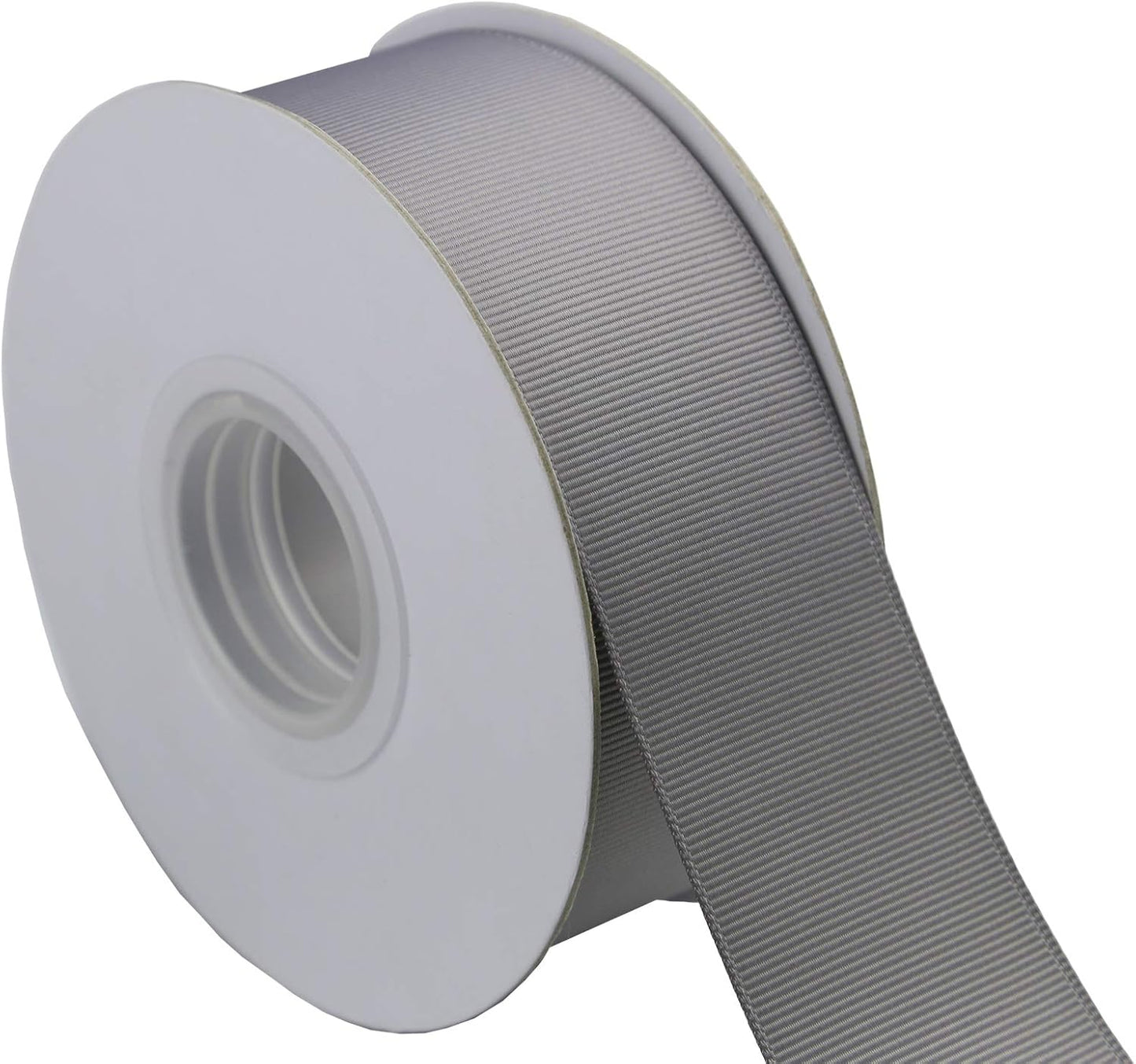 ITIsparkle 11/2" Inch Grosgrain Ribbon 25 Yards-Roll Set for Gift Wrapping Cake Decoration Party Favor Hair Braids Hair Bow Baby Shower Decoration Floral Arrangement Craft Supplies, Silver Ribbon - Crafty Corner