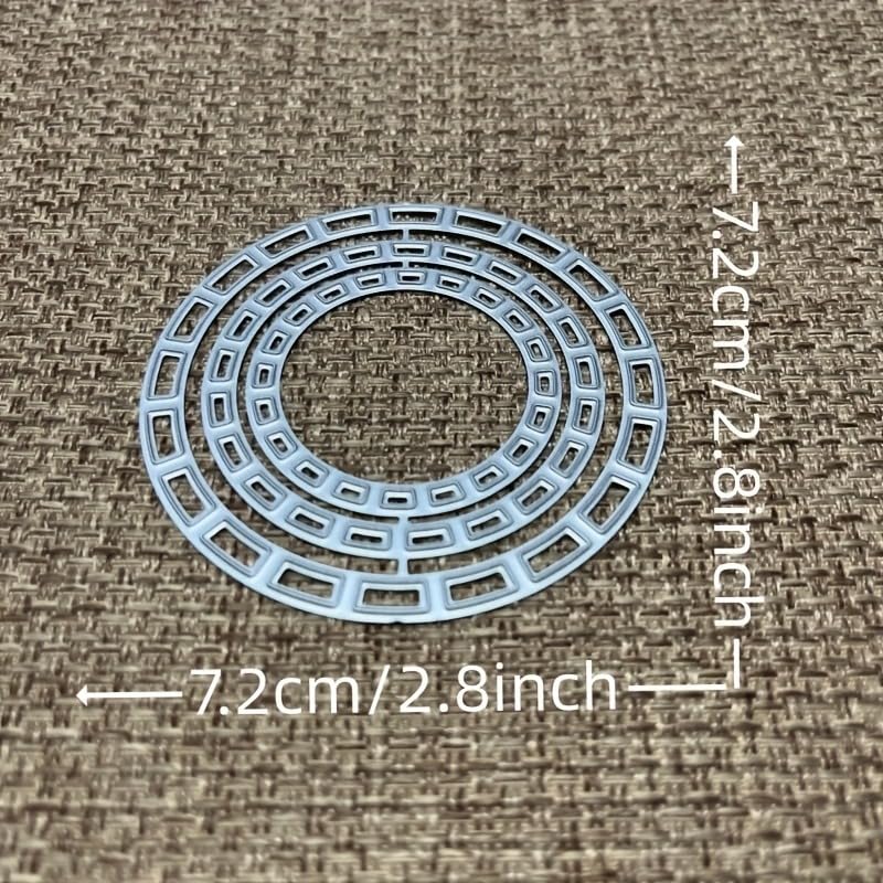 Geometric Cutting Die for Scrapbooking