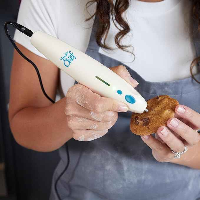 3Doodler Chef 3D Candy Pen Set, Includes Refill Candy Capsules, Suitable for Vegetarians