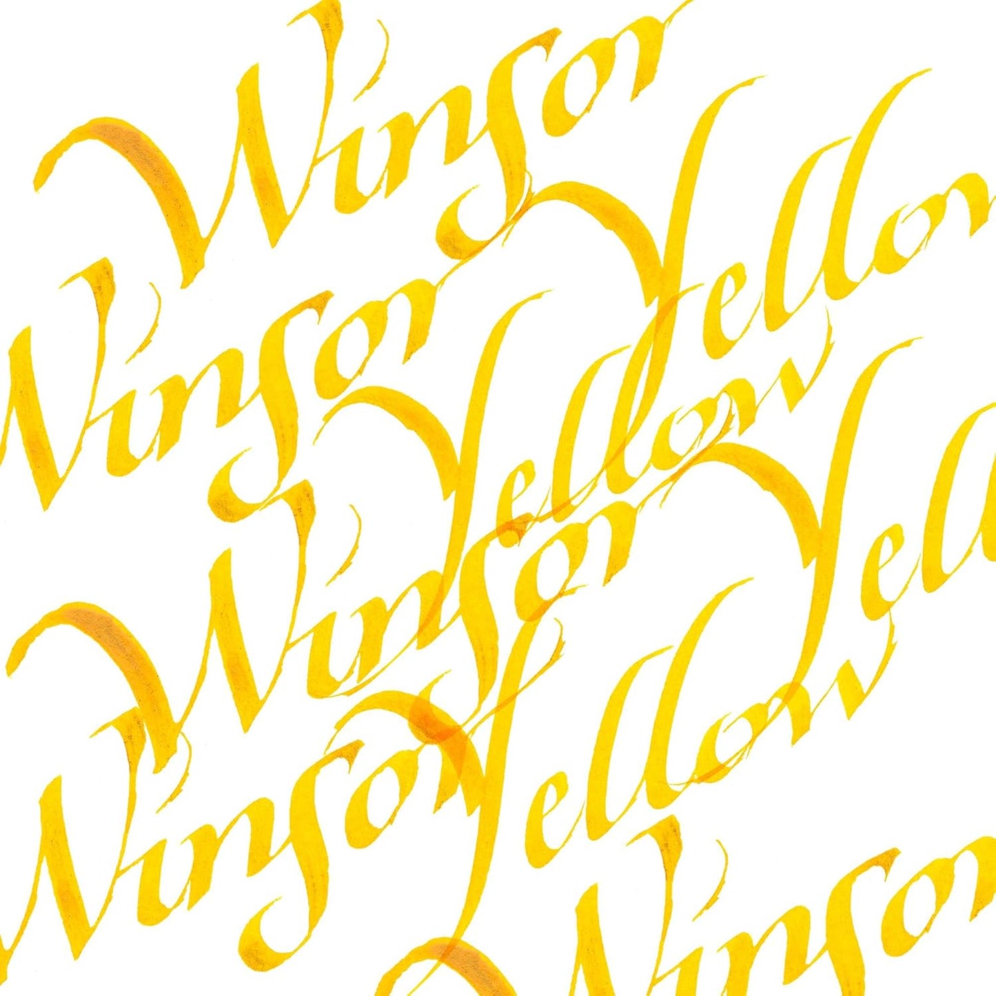 Winsor & Newton Calligraphy Ink, 30ml (1-oz) Bottle, Winsor Yellow - Crafty Corner