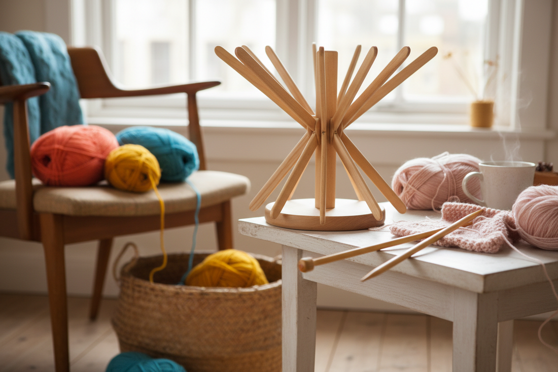 Olikraft Wooden Yarn Swift Review: The Game-Changer Every Knitter Needs