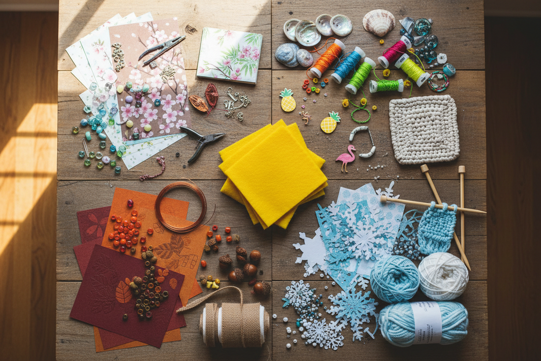 Seasonal DIY Crafts for 2026: Spring, Summer, Fall & Winter Projects for Every Skill Level
