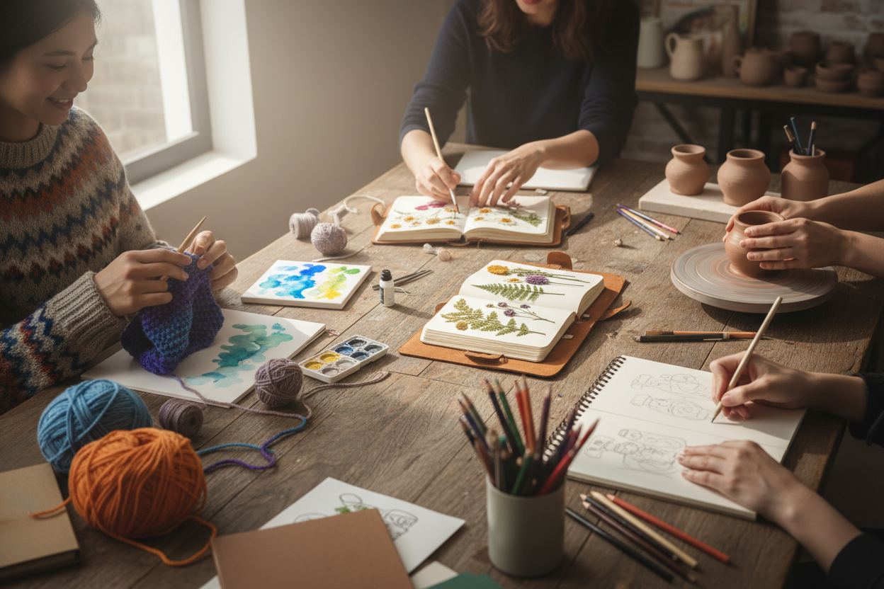 The Benefits of Hobbies: How Crafting and Creating Boosts Your Mind and Mood