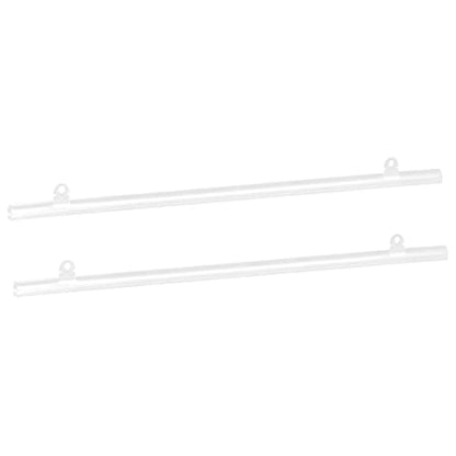 PVC Poster Hanger Rail Poster Strip Bar 45cm (4 Count)