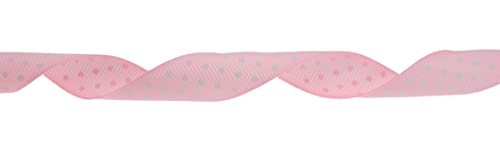Polka Dot Grosgrain Ribbon 25 Yard Each Roll 100% Polyester