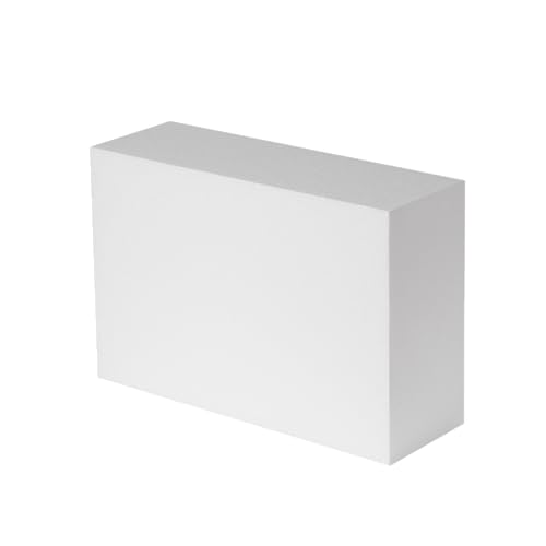 1 Pack Craft Foam Blocks 12x8x4in Styrofoam Block for School Arts