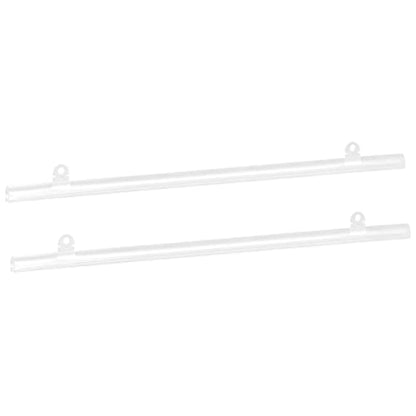PVC Poster Hanger Rail Poster Strip Bar 40cm (4 Count)
