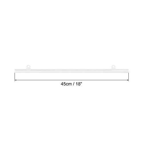PVC Poster Hanger Rail Poster Strip Bar 45cm (4 Count)