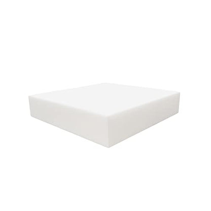 7" H x 24" W x 24" L Upholstery Foam Cushion High Density