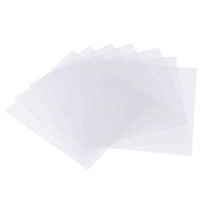32 Pieces 6 mil Transparency Blank Template Material Stencils Mylar for Cutting Paper Clear Sheet 12 × 12 inch (408 sq inches sq inches)