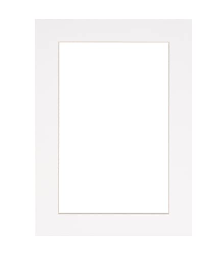 Pack of 25 Acid Free 8.5x11 Mats Bevel Cut for 7x9 Photos (25 Count)