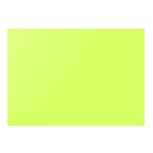 4Pcs A4 Gel Light Lighting Filter Overlay Transparent Color Correction Plastic Vinyl PVC Sheets Photography Television Fluorescent Green (4 Count)
