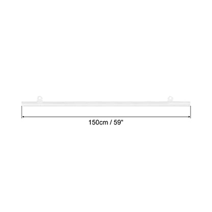 PVC Poster Hanger Rail Poster Strip Bar 150cm (4 Count)