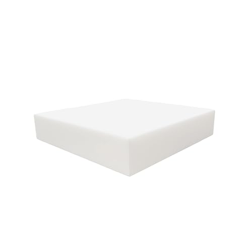 8" H x 24" W x 24" L Upholstery Foam Cushion High Density