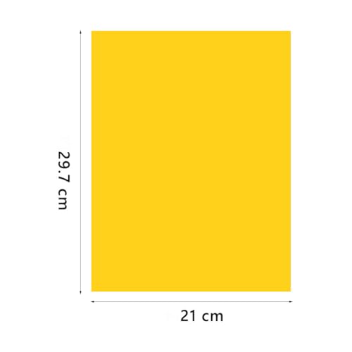 A4 Origami Paper Yellow 100 Sheets (100 Count)