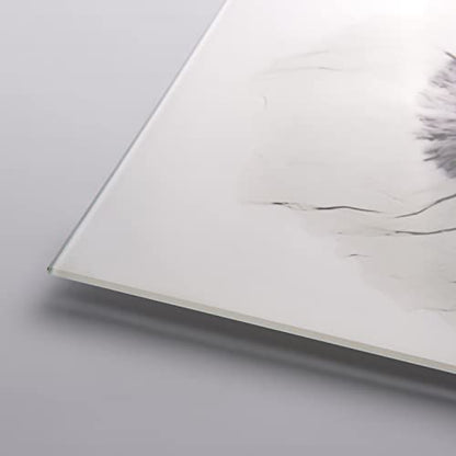 Frameless Free Floating Tempered Glass Panel Graphic Wall Art Ready to Hang