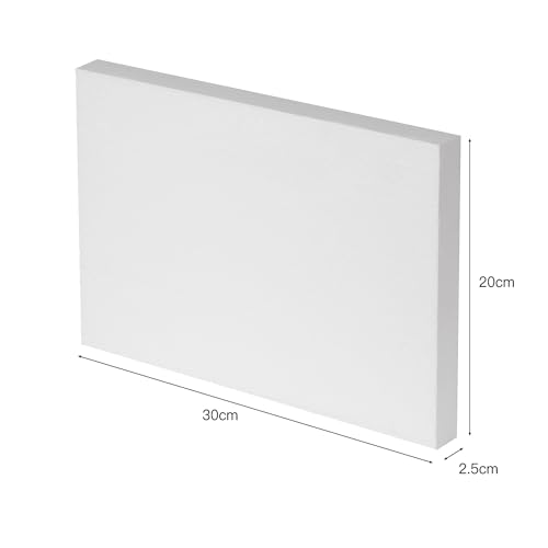 12x8x1in Craft Foam Blocks 4 Pack Foam Board for Art School Project
