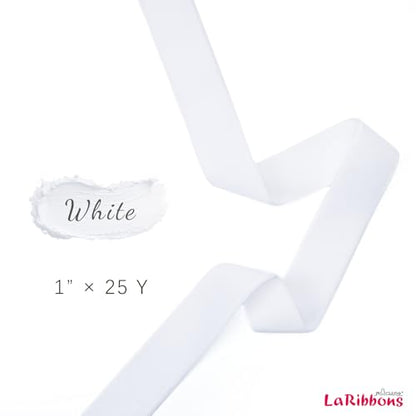 White Velvet Ribbon